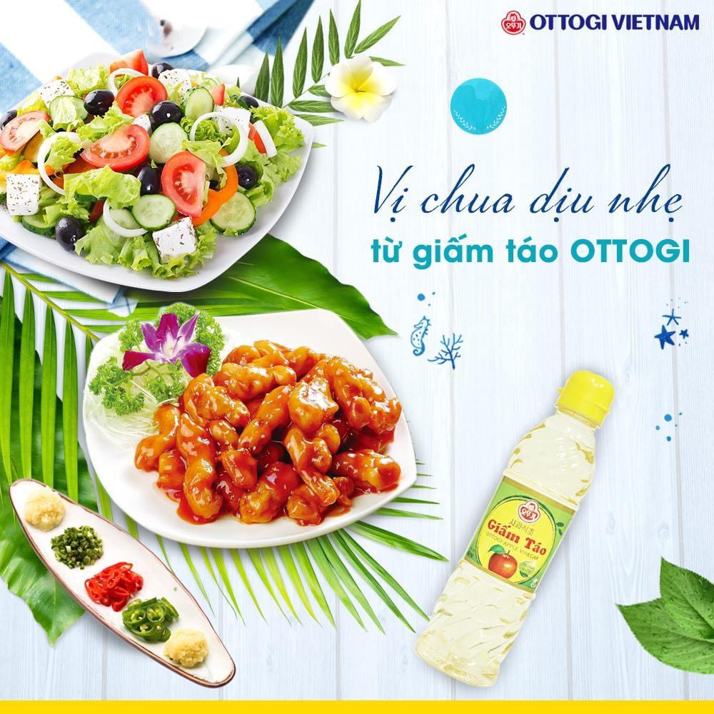 Dấm táo OTTOGI 450ml