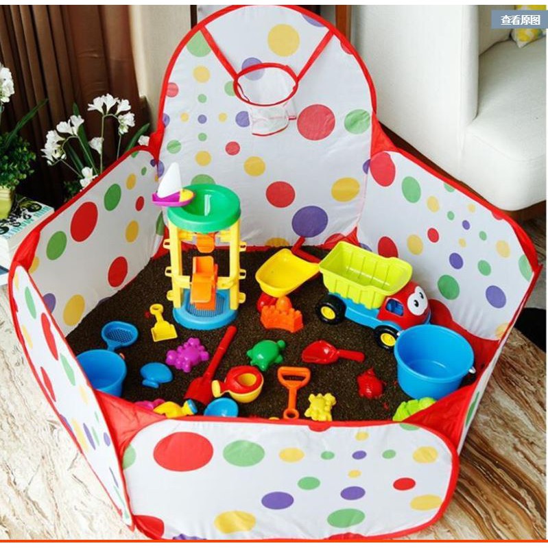 LỀU BÓNG CHO BÉ YÊU KÈM 50 BÓNG 5CM