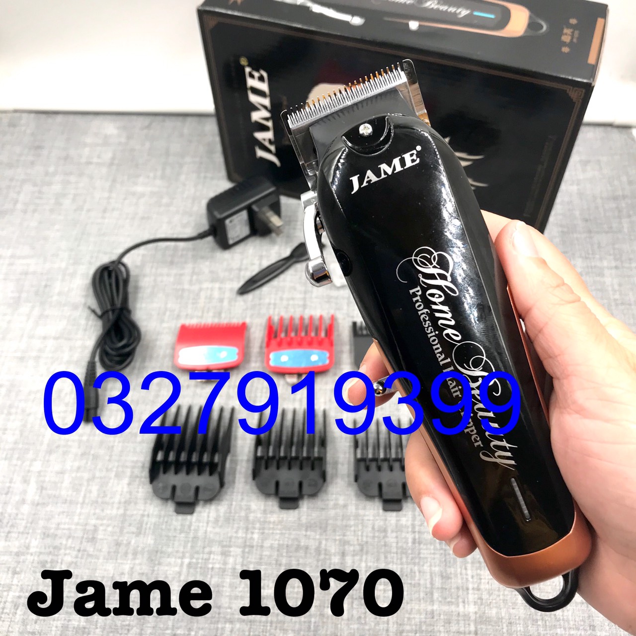 Tông đơ chuyên nghiệp JAME 1070 mài chuốt
