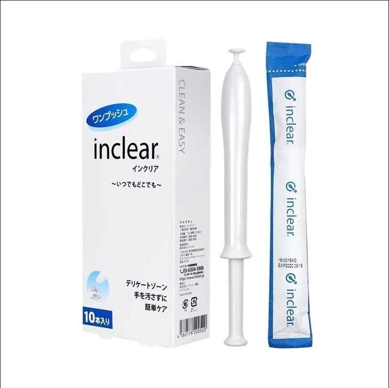 [Hộp 10 cây] Đũa thần Inclear Kiesn dung dịch vệ sinh phụ nữ Nhật Bản
