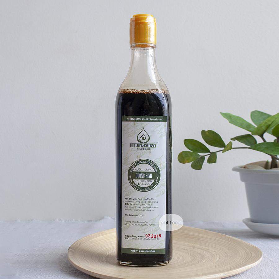 Tương Tamari Dưỡng Sinh Thuần Chay 500ml