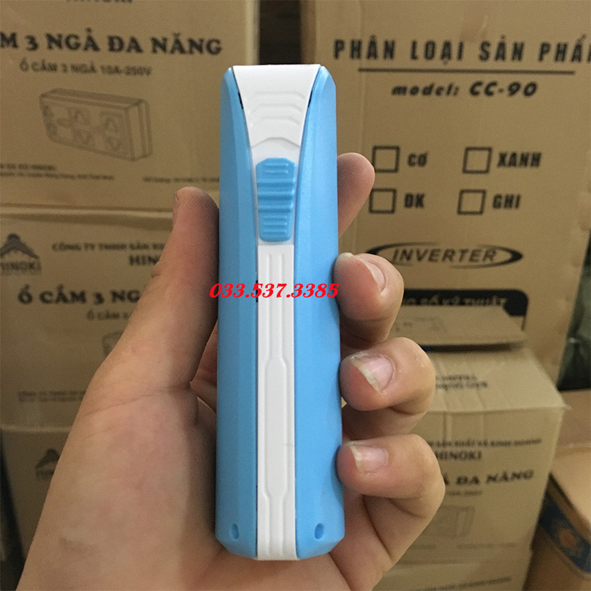 Đèn pin mini siêu sáng, đèn bin KM 8797 công suất 1W