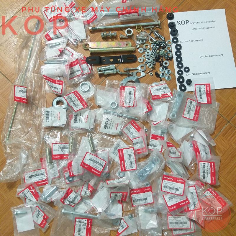 Bộ ốc xe DREAM thái - KOP-10%