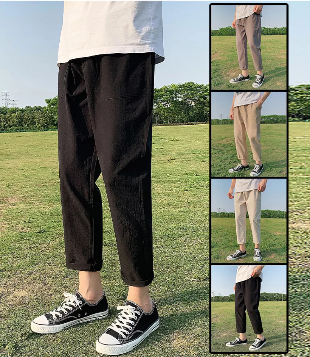 Quần Nam Kaki Basic Dáng Baggy Trơn Màu Phong Cách Trẻ Trung Thời Trang FrancisB QUAN NAM 060V6