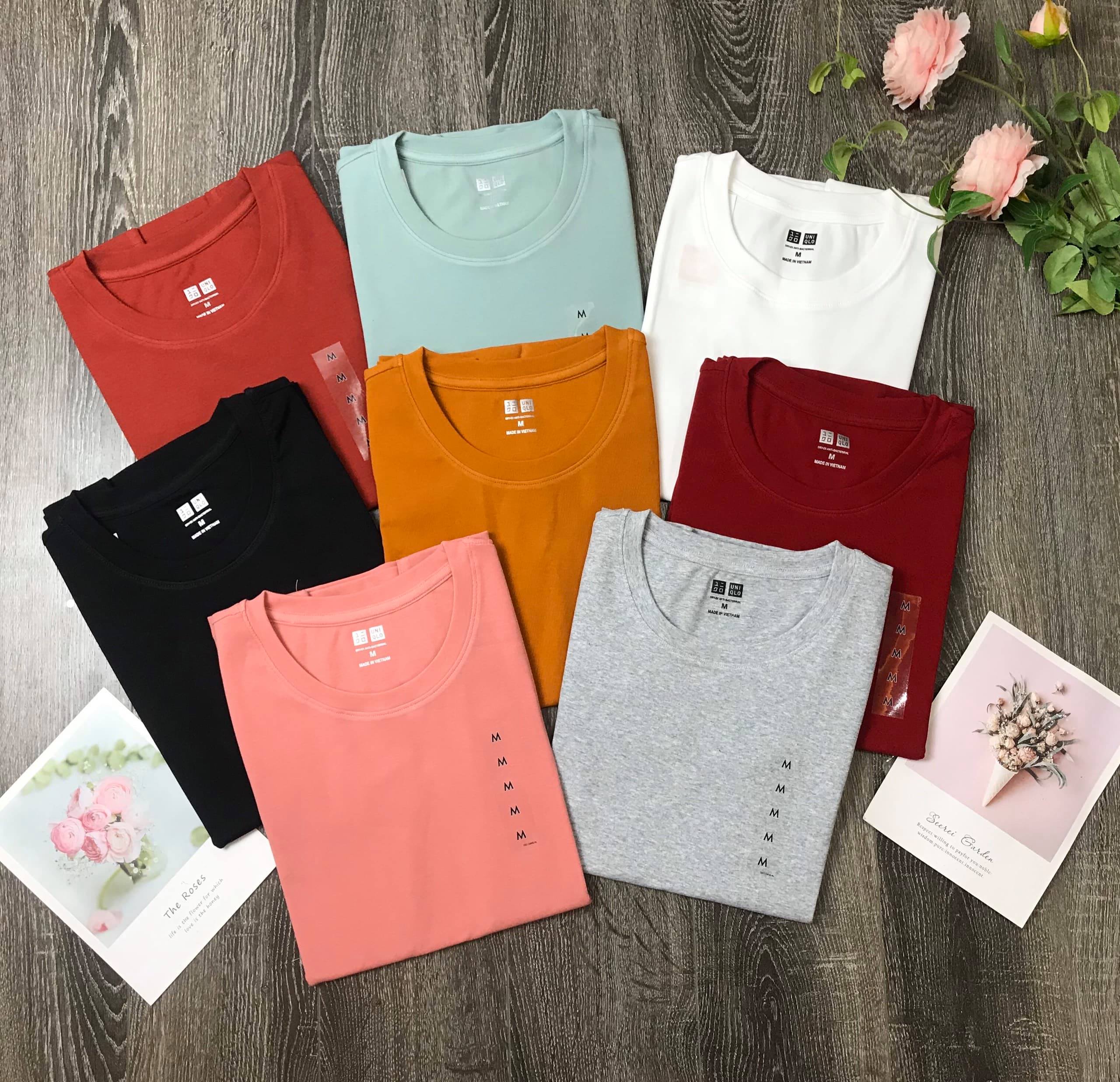 ÁO THUN TRƠN BASIC NHIỀU MÀU
