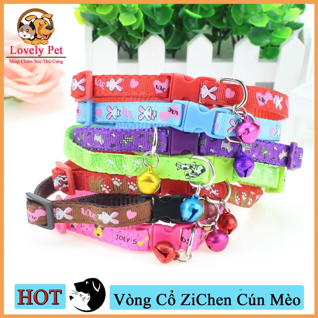[HCM]Vòng Cổ ZiChen Dành Cho Cún Và Mèo