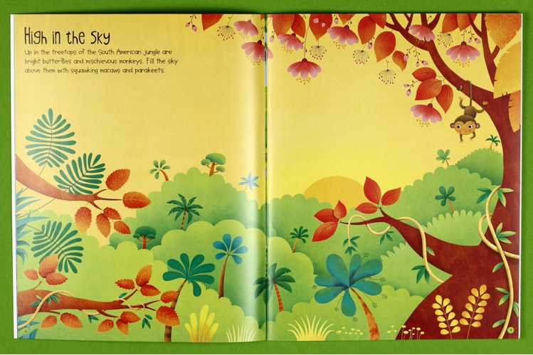 Usborne Sticker Book - Jungle
