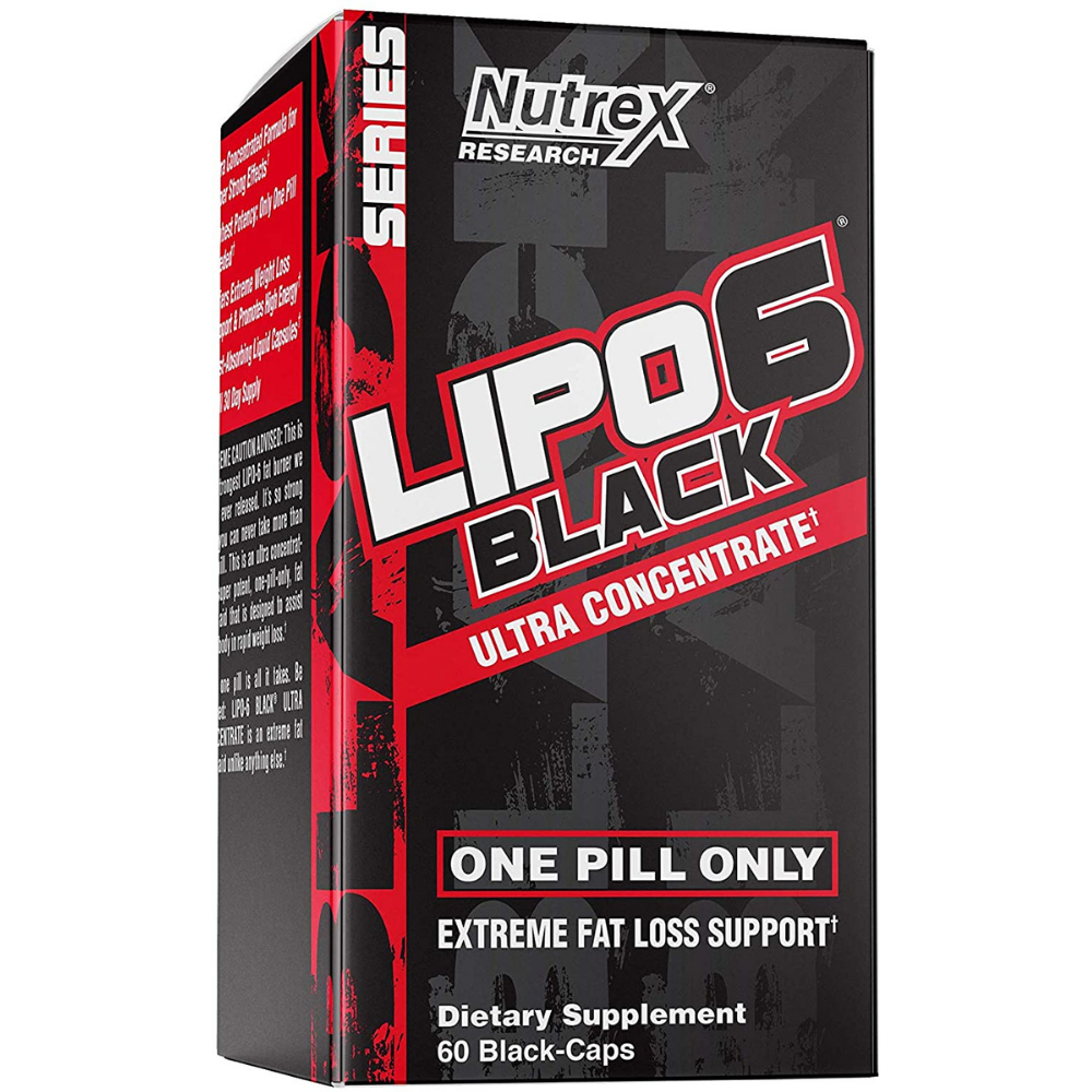 [HCM]Viên Giảm Mỡ Nutrex Lipo 6 Black 60 Viên