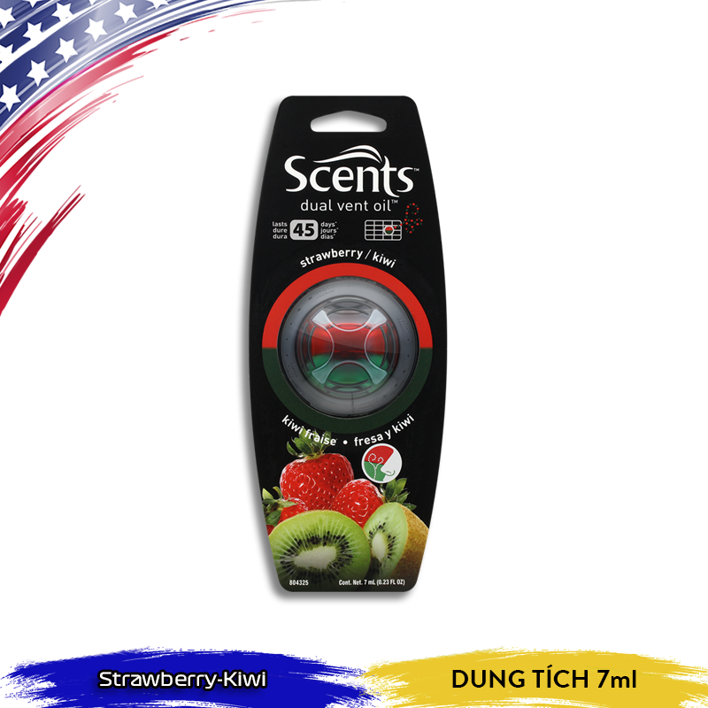 Nước hoa kẹp cửa gió SCENTS (Nhập khẩu chính hãng USA)
