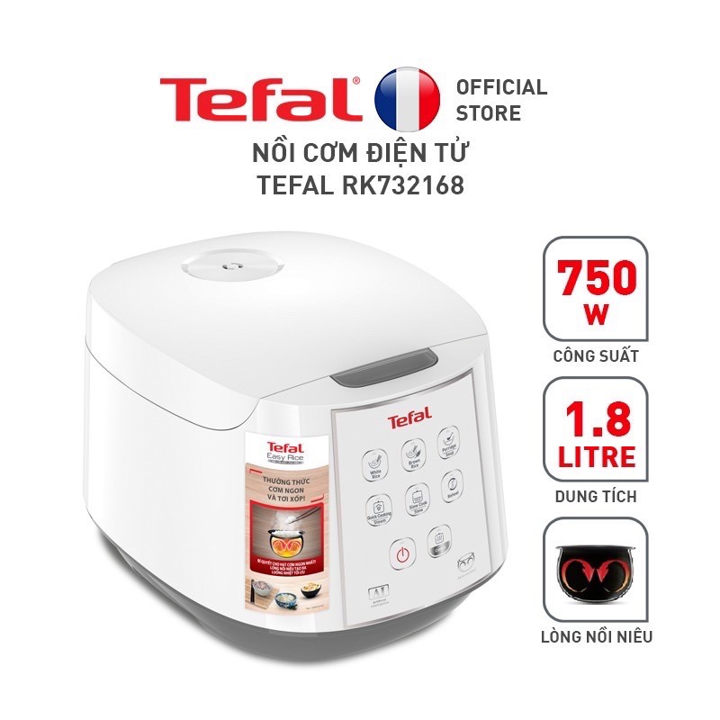 Nồi Cơm Điện Tefal RK732168 - 1.8 Lít