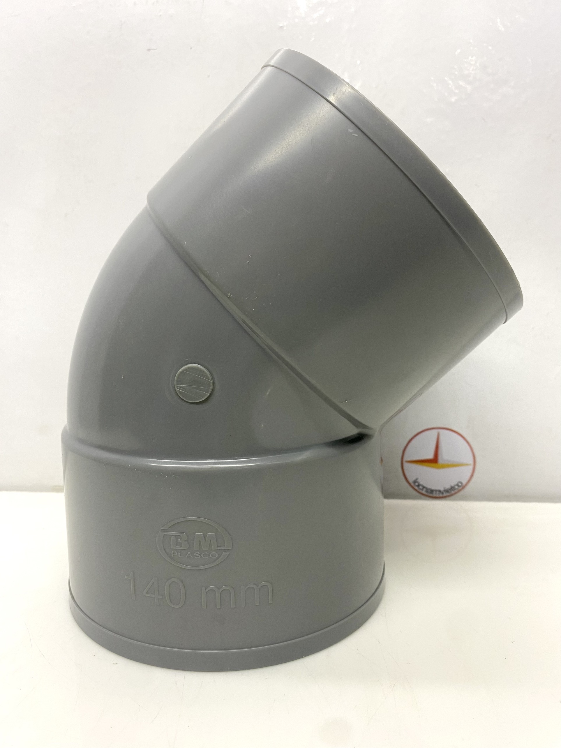 Lơi 140 nhựa PVC Bình Minh (45o ElBow)_L140M