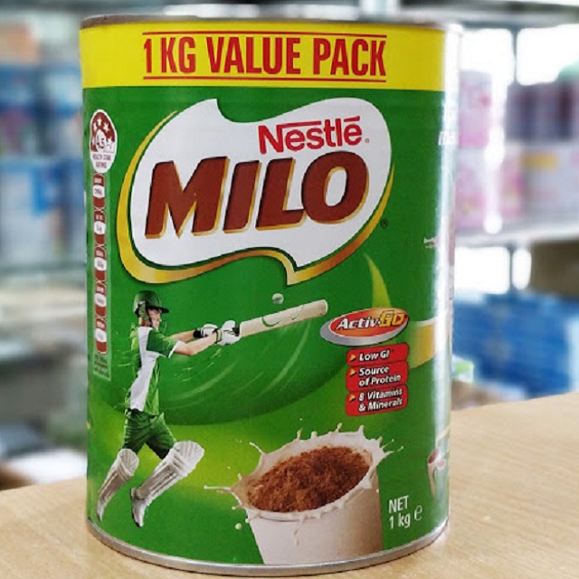 Sữa Milo Úc hộp sắt 1kg