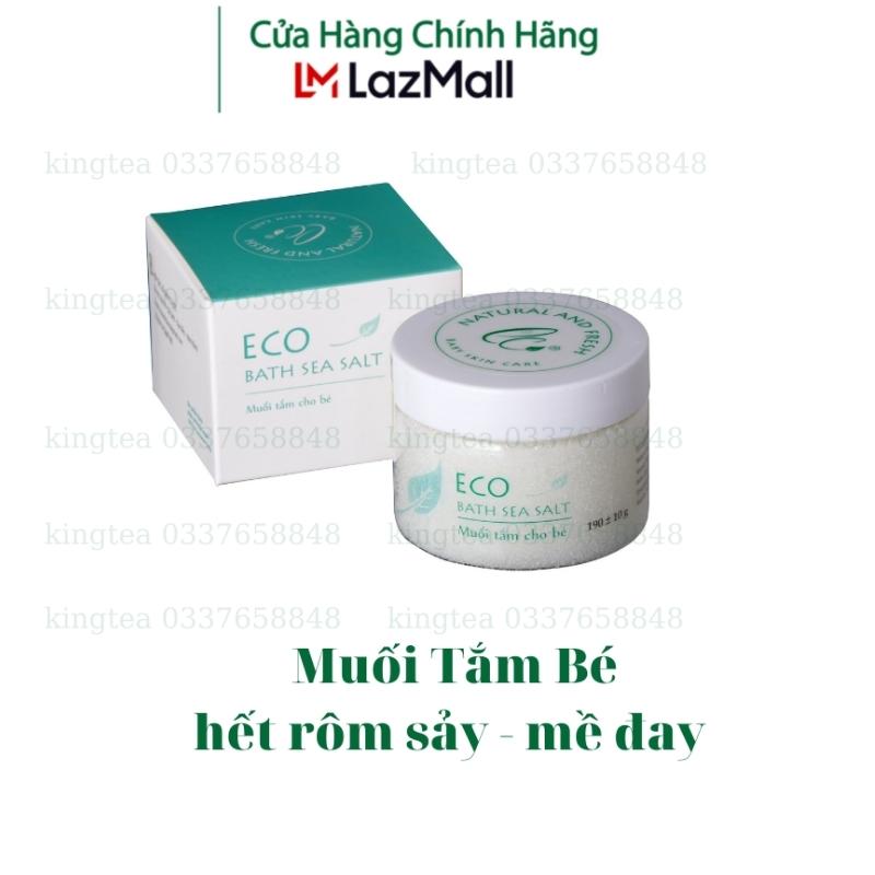 Muối Tắm Bé Eco 200g - Muối Tắm Bé Cho Trẻ Sơ Sinh - Hết Rôm Sảy _ Mề Đay