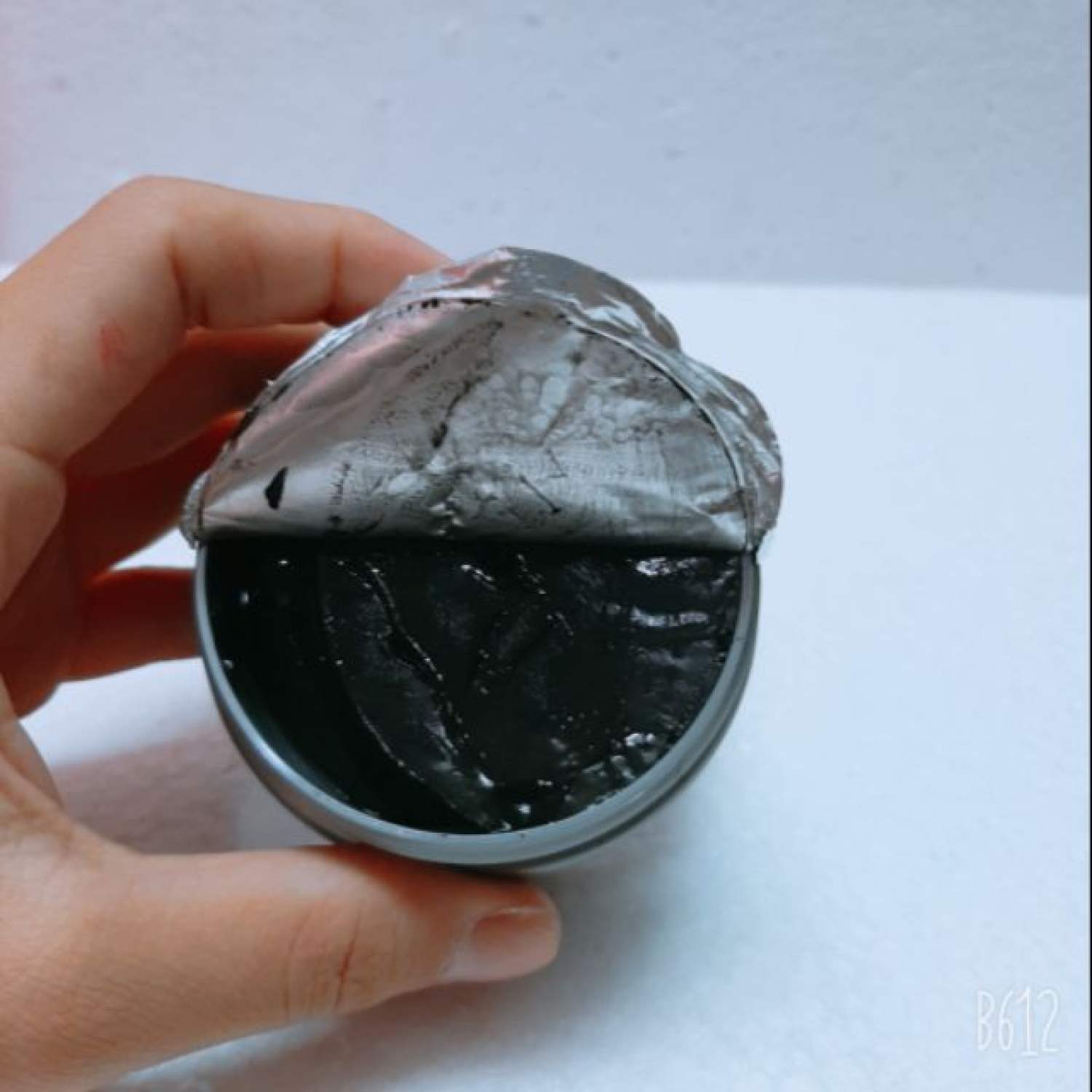 Sáp vuốt tóc màu đen ash mud