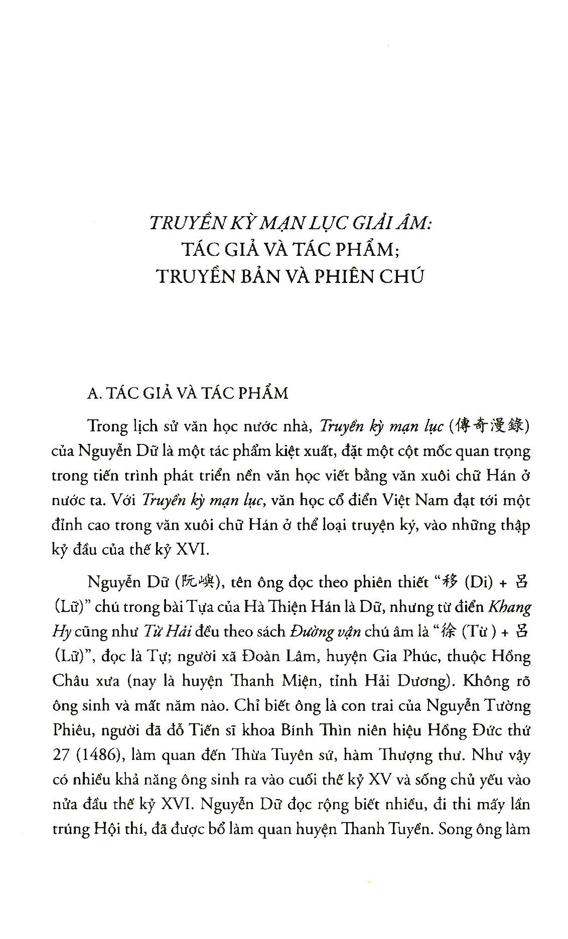Sách - Truyền kỳ mạn lục giải âm