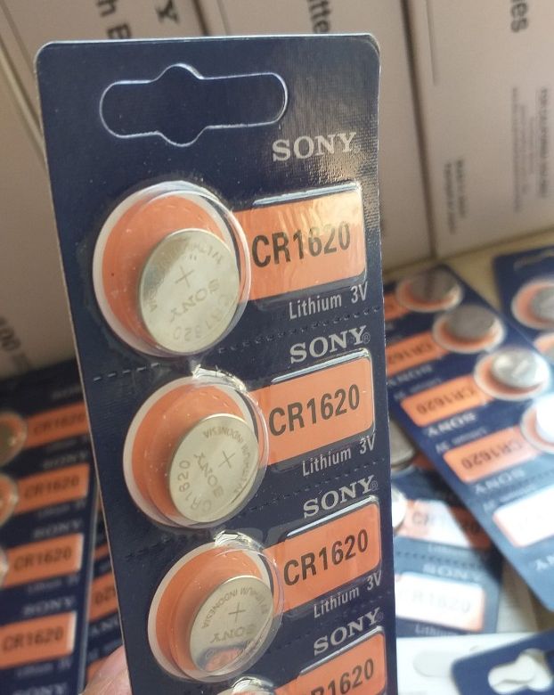 5 Viên Pin CR1620 Pin 3V  SONY Lithium