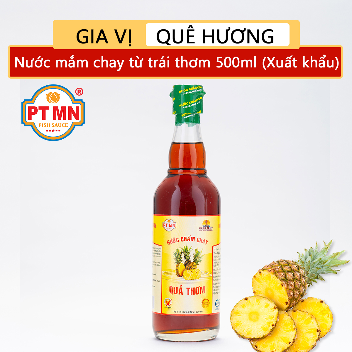 [HCM]Nước Chấm Chay Hảo Hạng Trái Thơm Xuất Khẩu 500ml
