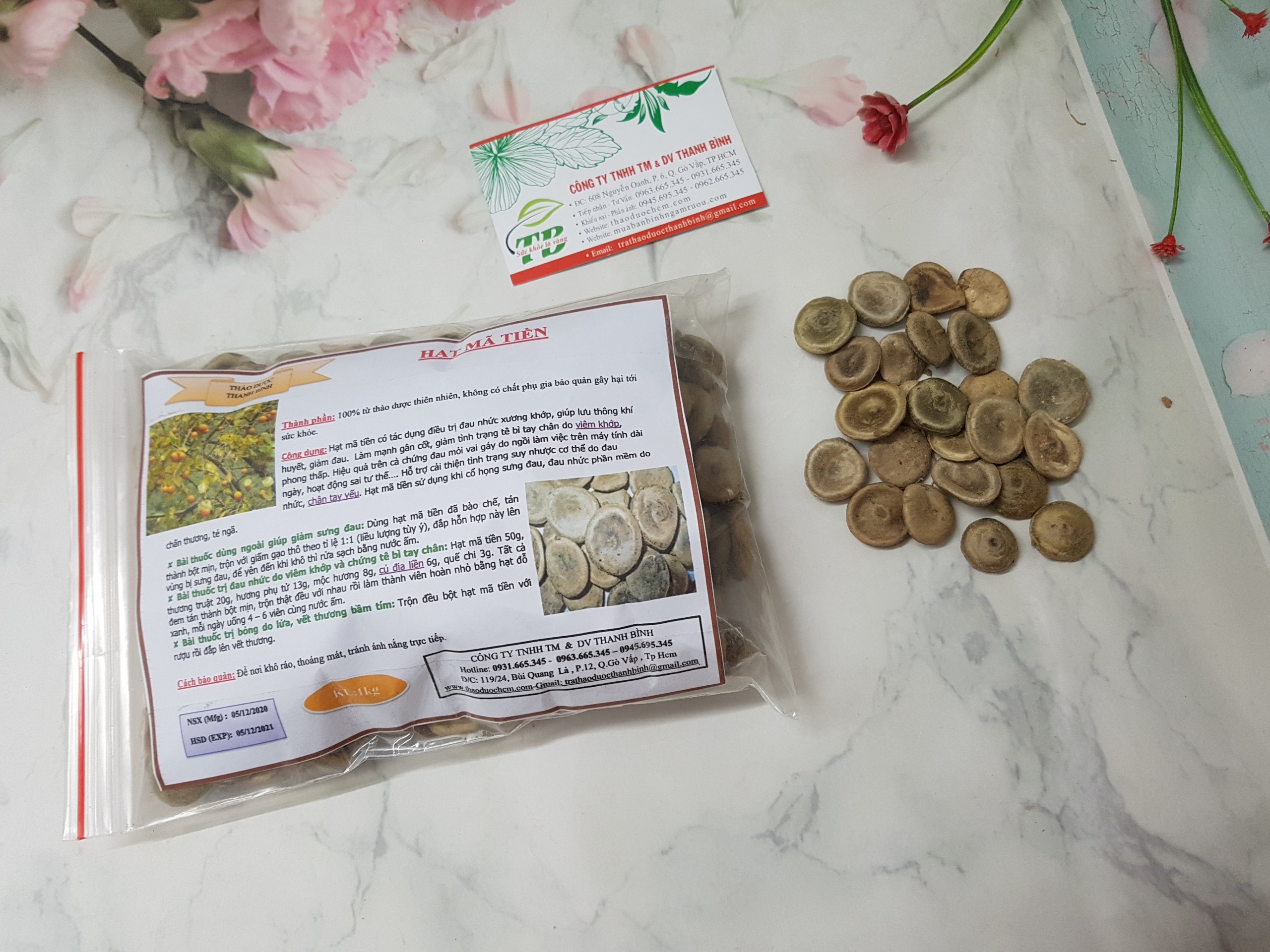 Hạt Mã Tiền 500G - Hàng Công Ty Loại 1