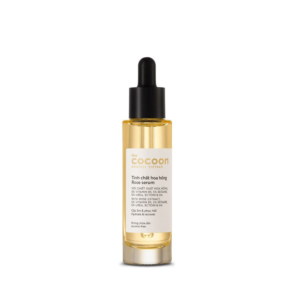 [HCM]Tinh chất hoa hồng cocoon 30ml (rose serum) thuần chay