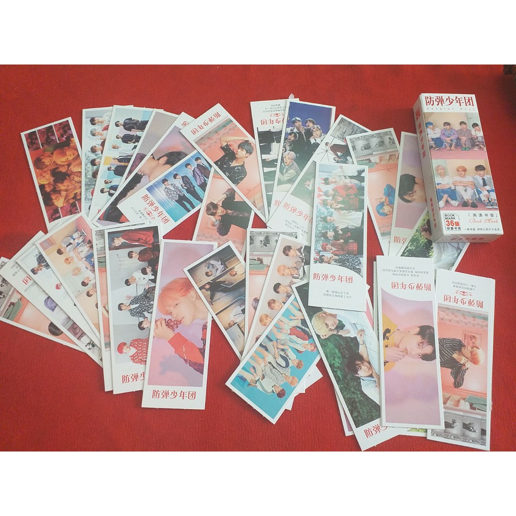 BOOKMARK BTS MẪU MỚI ALBUM " PERSONA"
