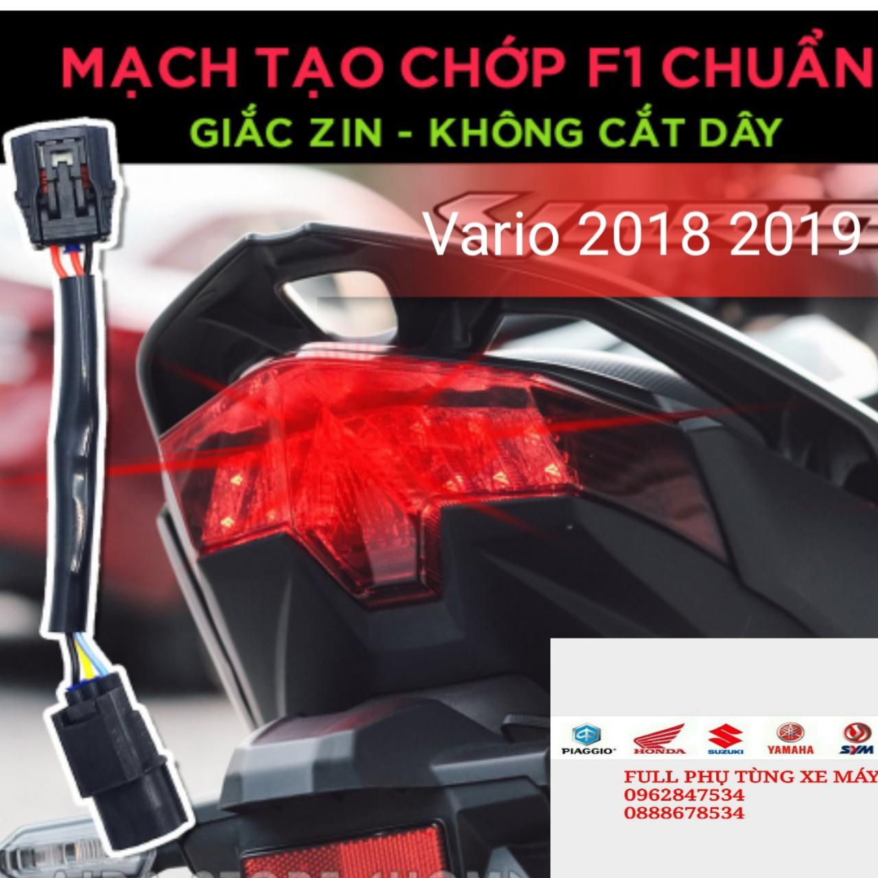 Mạch nháy F1 cho Honda Vario 2018, 2019 lắp như z_in