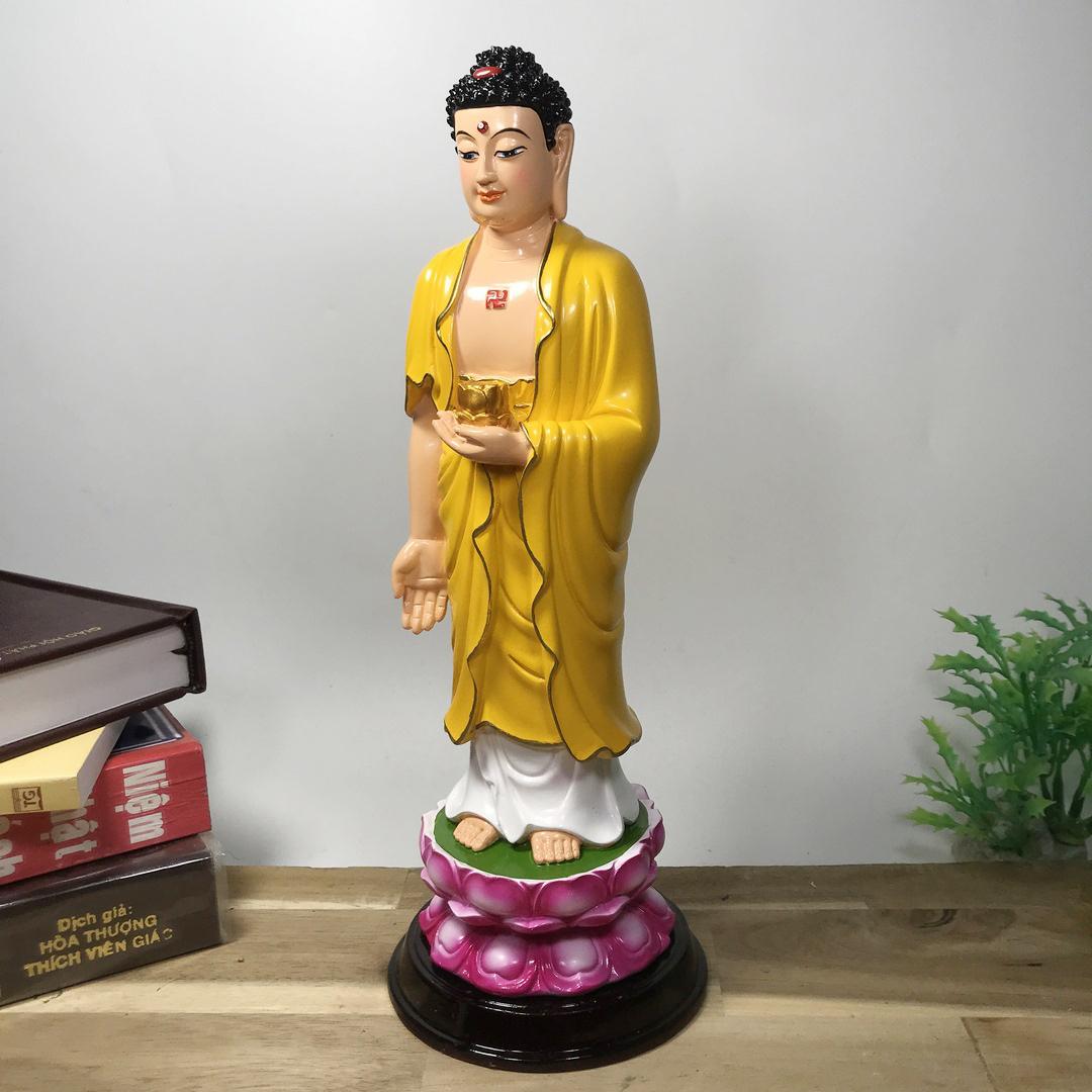 Tượng Đức Phật A Di Đà đứng cao 26cm-Nhiều mẫu