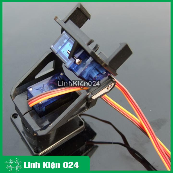 Khung servo lắp camera 2 trục chắc chắn