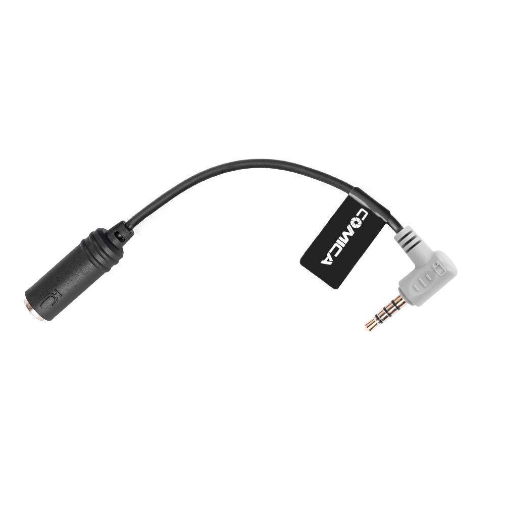 Comica cvm-spx - cáp chuyển micro cho điện thoại trs - trrs