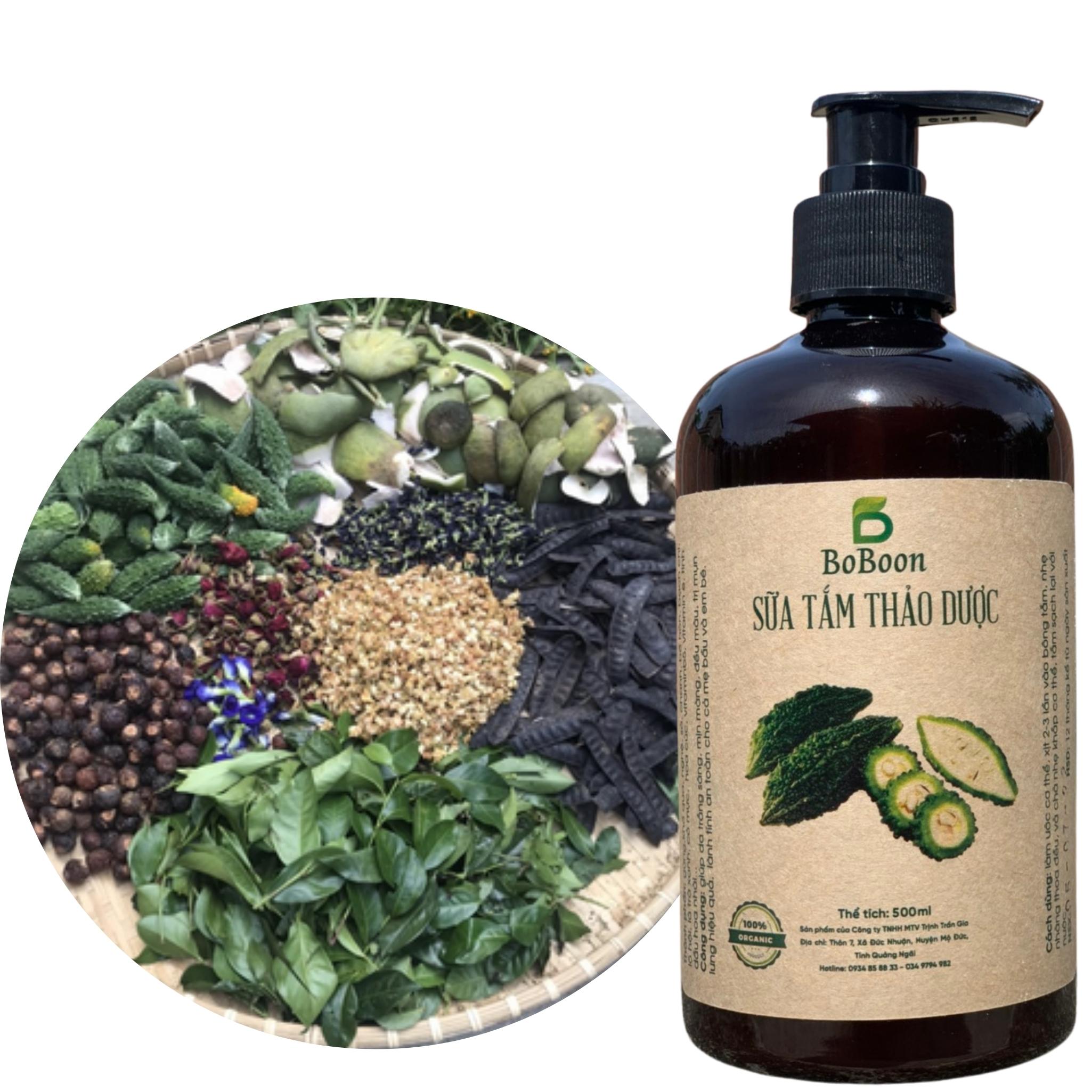 [MẪU THỬ] Sữa tắm thảo dược Boboon 30ml