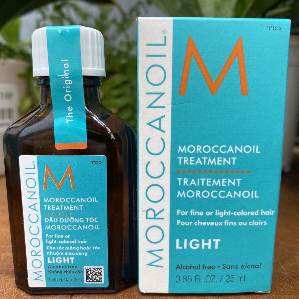[HCM]Tinh dầu dưỡng tóc Moroccanoil Treatment Light