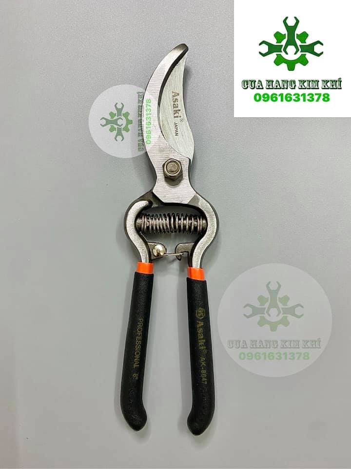 Kéo cắt cành Asaki AK-8647 8inch-200mm