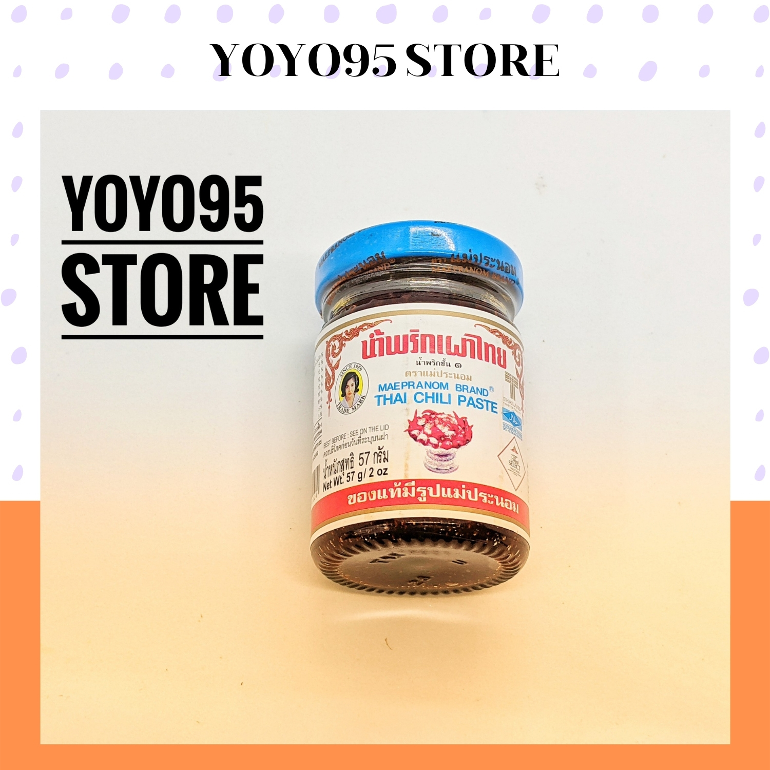 Sa Tế Cay Maepranom Thai Chili Paste 57gr