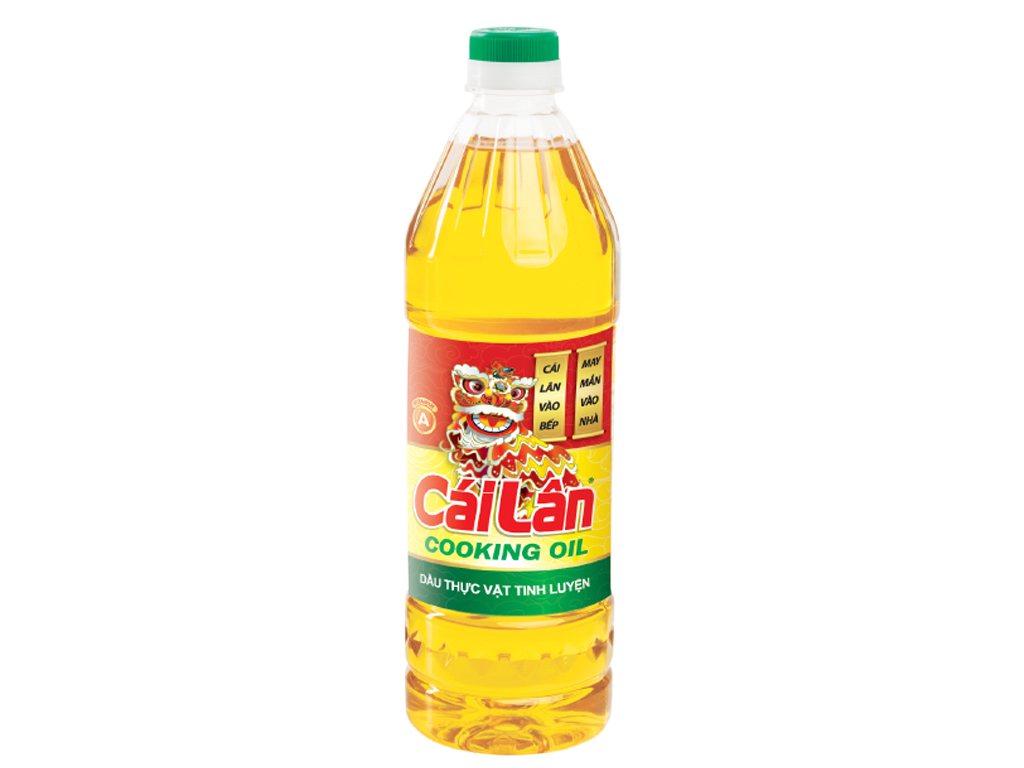 Dầu ăn Cái Lân 1L chai-bich