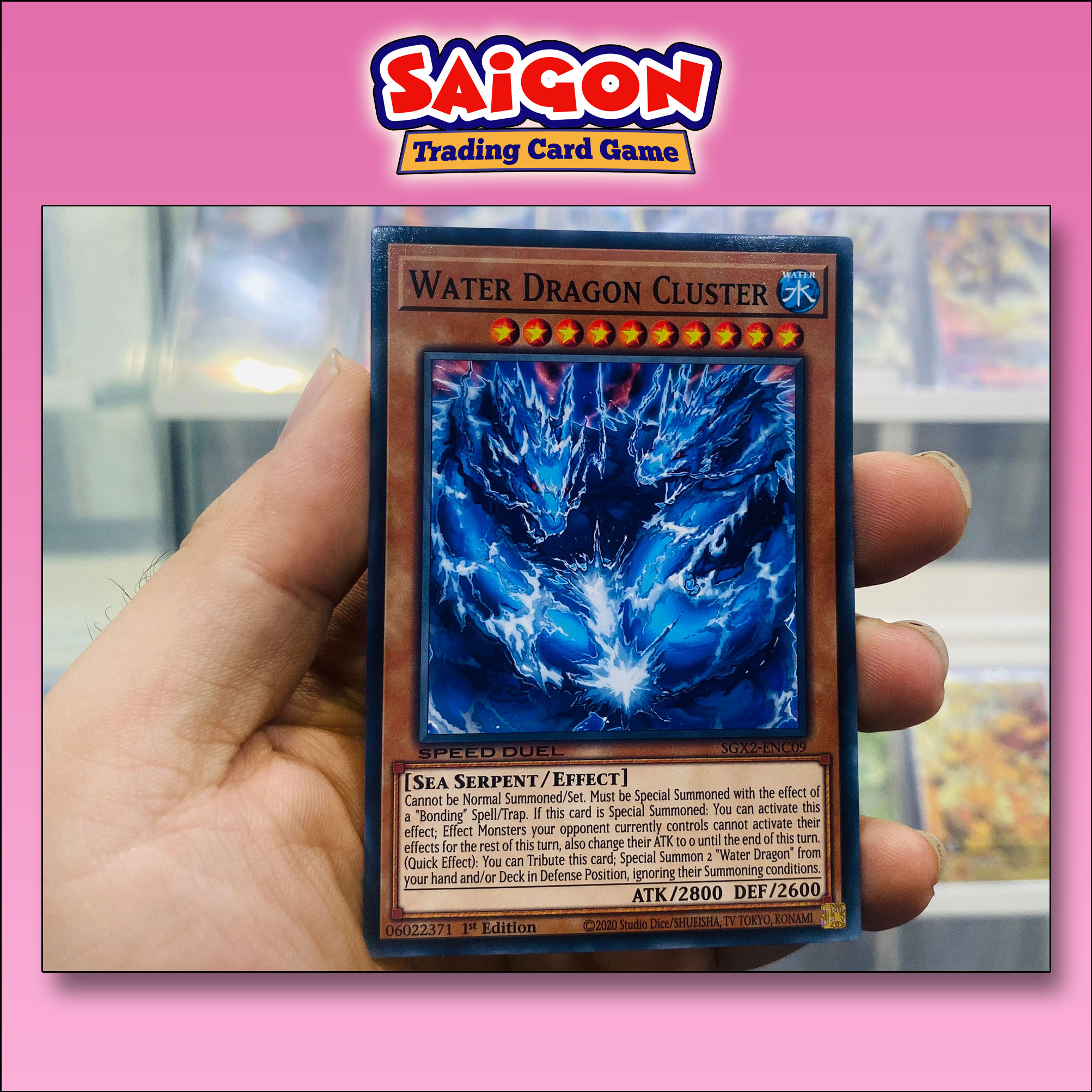 water dragon yugioh card Yu-Gi-Oh CLUSTER - SUPER RARE - LEDU-EN036 1ST EDITION Effect Monsters your opponent currently controls cannot activate their effects for the rest of this turn Waterdragon Fairy - Yugipedia
