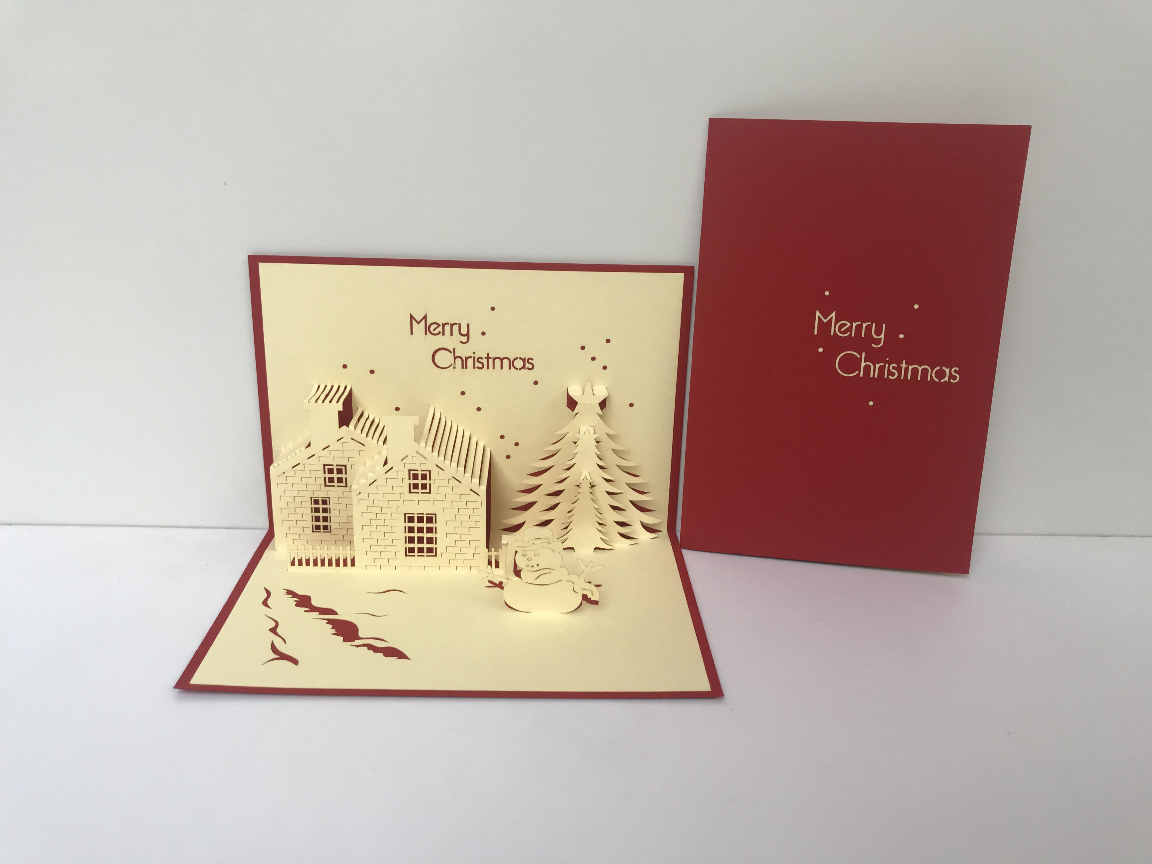 Christmas Tree - Noel - 3D Card