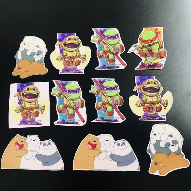Miếng dán Sticker nhân vật anime