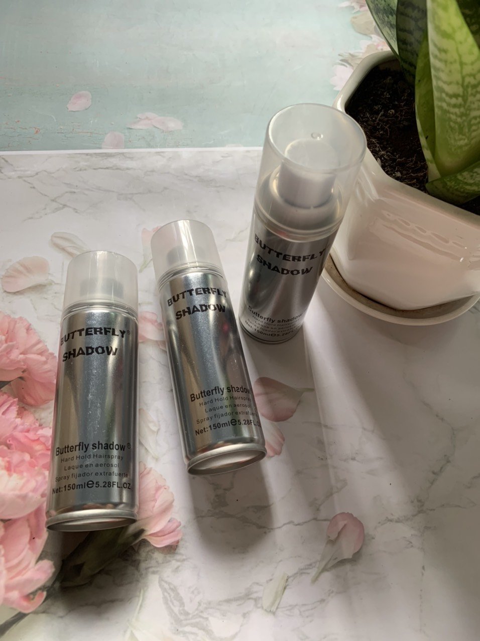 Gôm Xịt Tóc Butterfly Shadow Giữ Nếp Tạo Kiểu Tóc 150ml