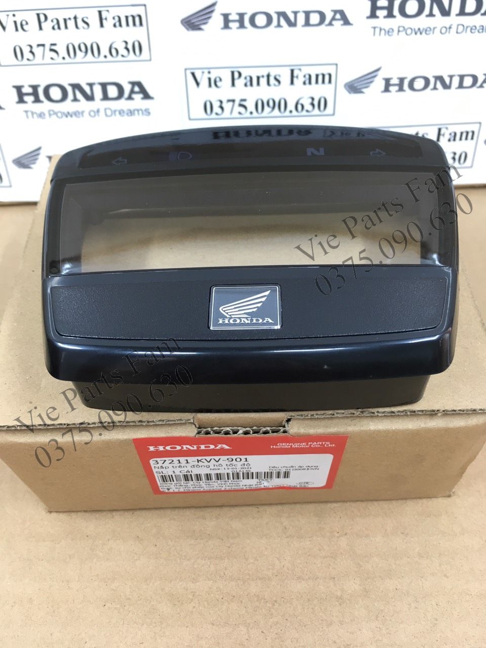 Mặt kính đồng hồ dream , super dream, chính hiệu honda motor vn