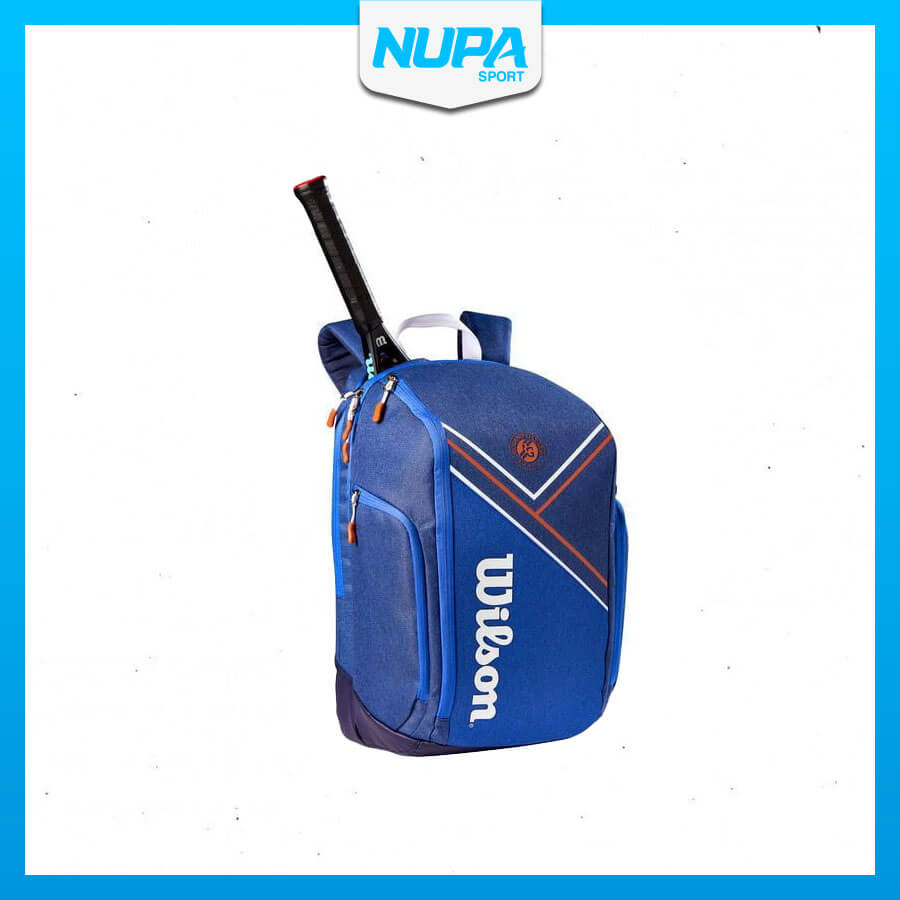 Balo Tennis Wilson Super Tour Backpack PG 2022 White/Blue
