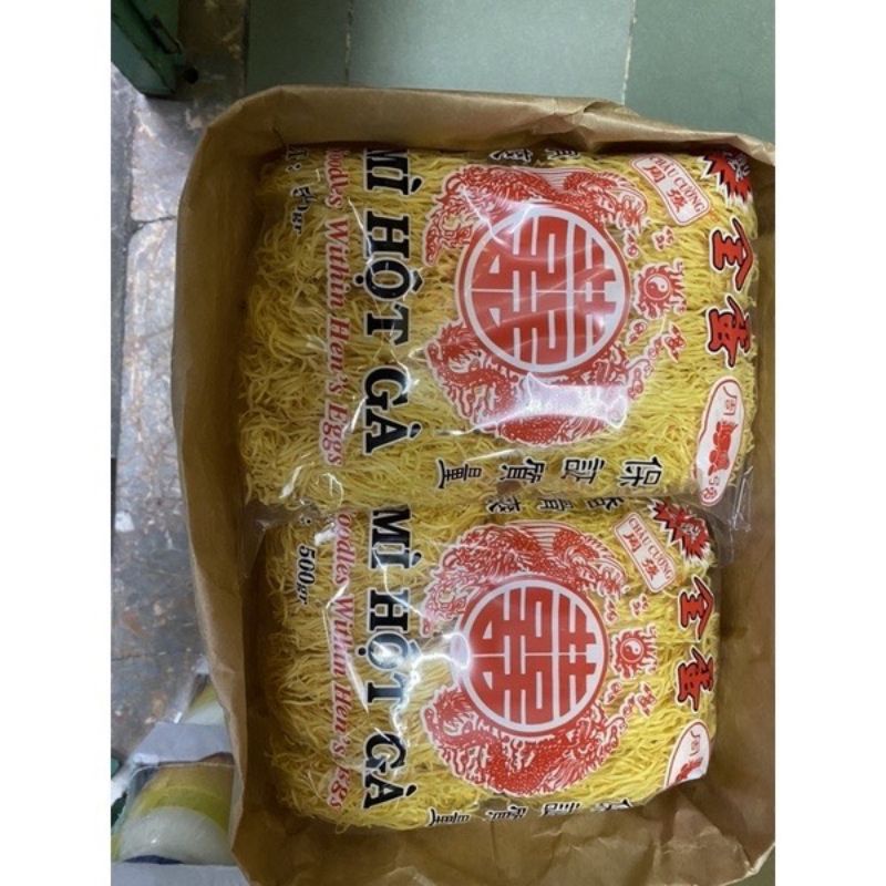 Mì hột gà Châu Cường 500gr