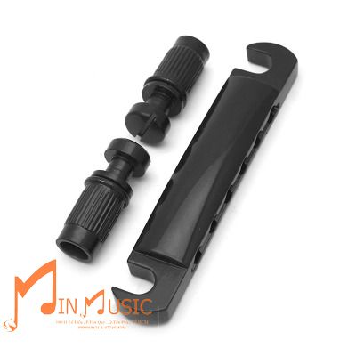 Ngựa Đàn Guitar Điện Lespaul I Chrome Roller Saddle Tailpiece Chrome for Gibson Les Paul LP SG Style Electric Guitar Replacements