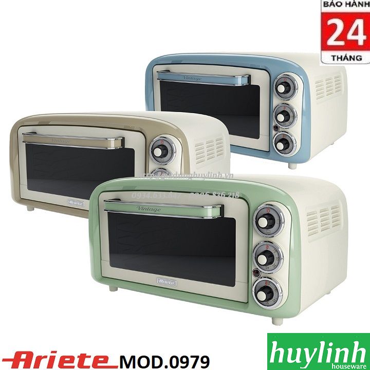 [HCM]Lò nướng thùng Ariete MOD 0979 - 18 lít - 1300W