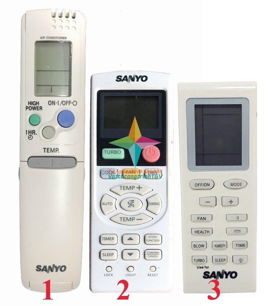 Điều khiển điều hòa SANYO