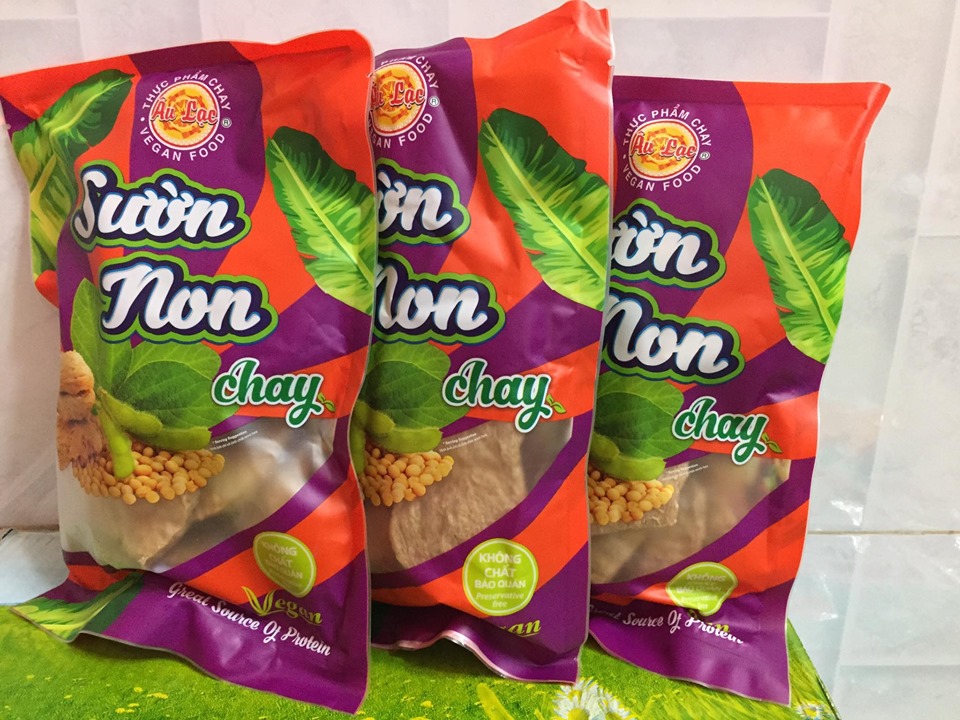 [HCM]Sườn Non Chay Âu Lạc Ngon Bổ  - Bịch 100G