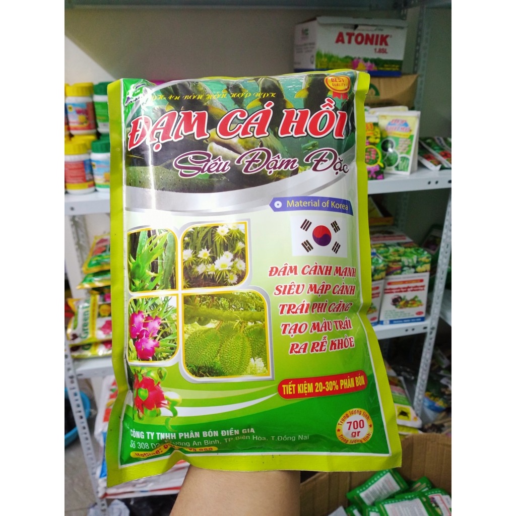 Đạm cá Koi siêu đậm đặc ra rễ khỏe,trái phì căng