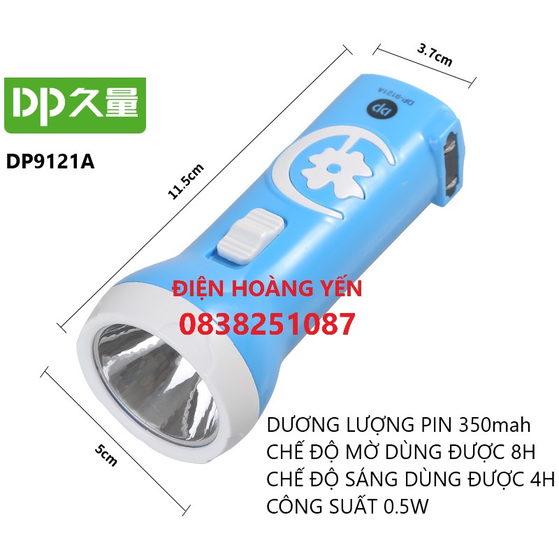 Đèn pin 2 chức năng cầm tay mini