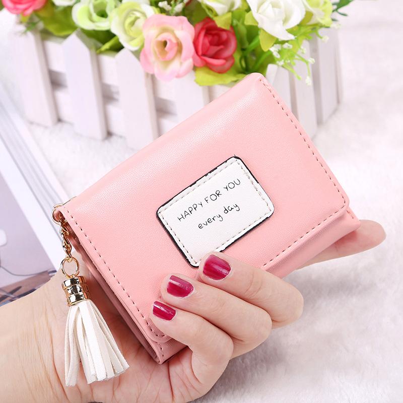Ví nữ mini xinh xắn | bóp nữ đựng tiền ngăn gấp tiện lợi