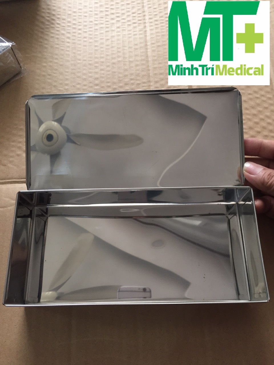 Hộp chữ nhật inox Vinh Tấn ghép đại Số 1