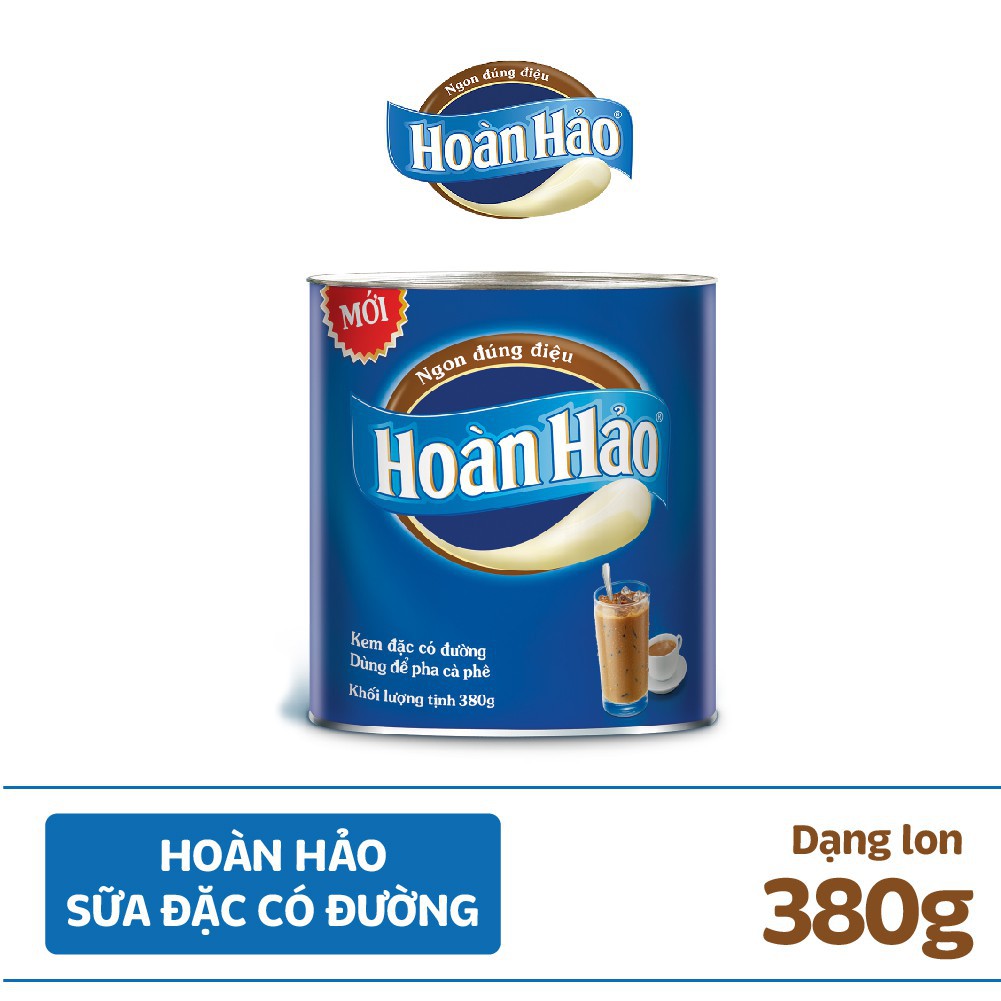 Thùng 48 lon Sữa đặc Hoàn Hảo 380g