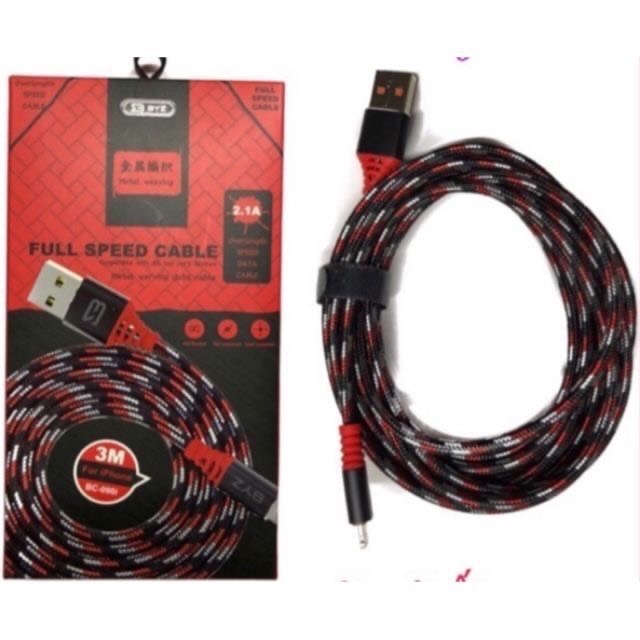Cap sạc BL-090 3 mét chính hãng BYZ